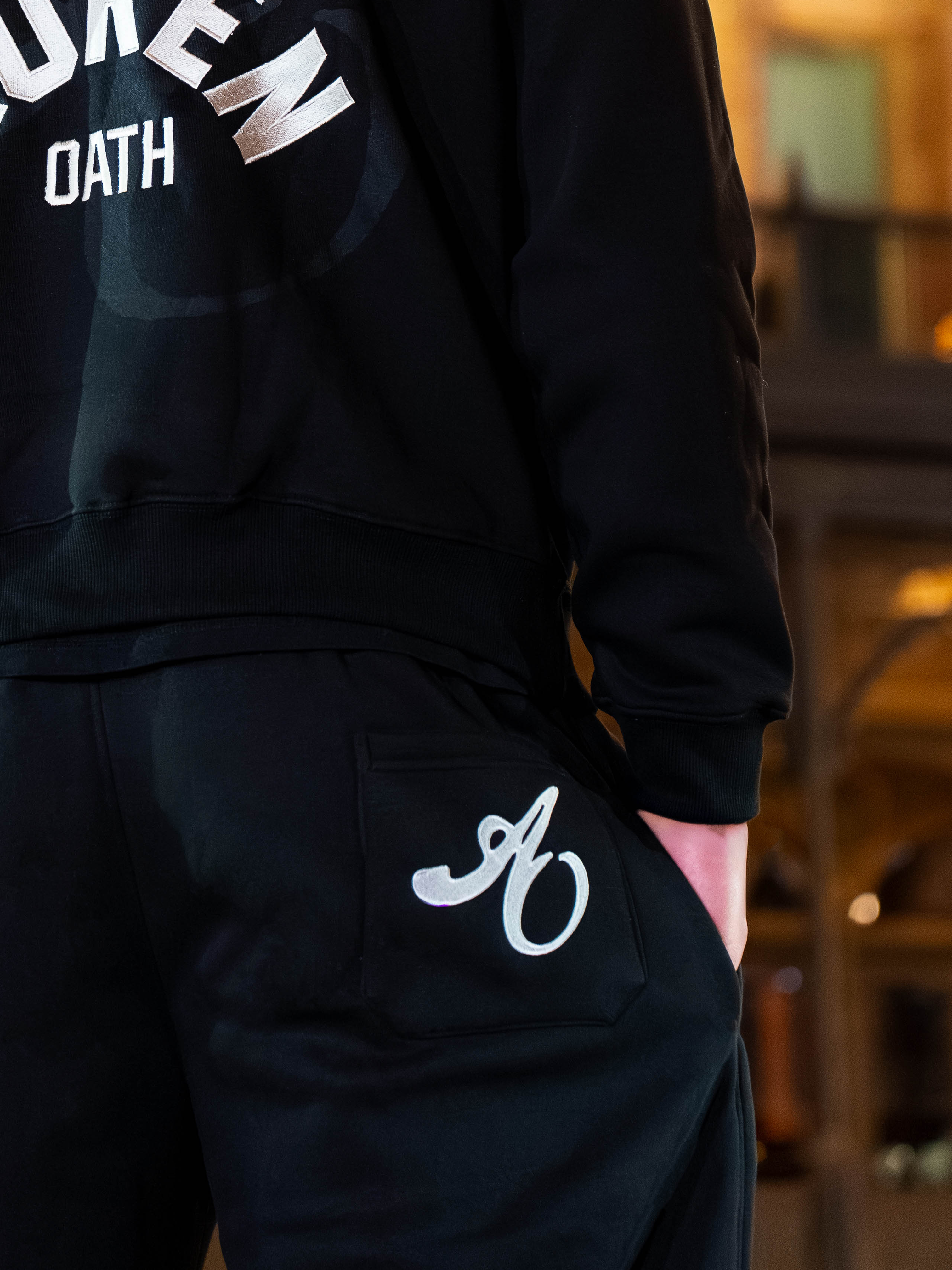 Black Sweatpants — Auren Oath Sweatpants