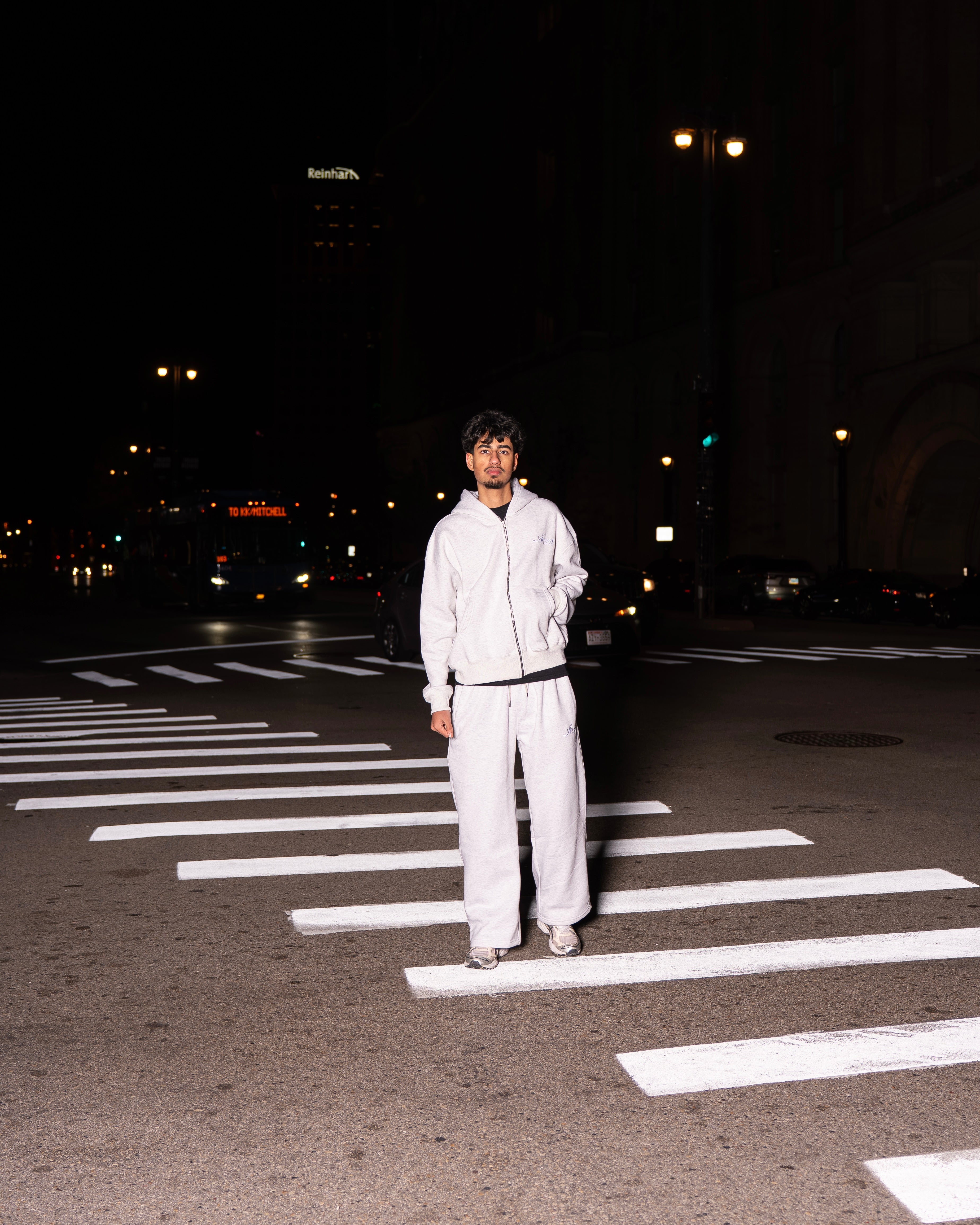 Grey Sweatpants — Auren Oath Track Pants